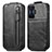 Leather Case Flip Cover Vertical for Xiaomi Poco F4 GT 5G Black