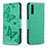 Leather Case Stands Butterfly Flip Cover Holder B01F for Samsung Galaxy A50