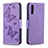 Leather Case Stands Butterfly Flip Cover Holder B01F for Samsung Galaxy A70
