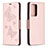 Leather Case Stands Butterfly Flip Cover Holder B01F for Samsung Galaxy Note 20 Ultra 5G