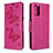 Leather Case Stands Butterfly Flip Cover Holder B01F for Samsung Galaxy S20