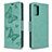 Leather Case Stands Butterfly Flip Cover Holder B01F for Samsung Galaxy S20