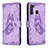 Leather Case Stands Butterfly Flip Cover Holder B02F for Samsung Galaxy A21