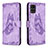 Leather Case Stands Butterfly Flip Cover Holder B02F for Samsung Galaxy A71 5G