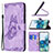 Leather Case Stands Butterfly Flip Cover Holder B02F for Samsung Galaxy S20