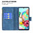 Leather Case Stands Butterfly Flip Cover Holder B03F for Samsung Galaxy A71 5G