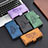 Leather Case Stands Butterfly Flip Cover Holder B03F for Xiaomi Mi 10T 5G
