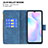 Leather Case Stands Butterfly Flip Cover Holder B03F for Xiaomi Redmi 9i