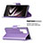 Leather Case Stands Butterfly Flip Cover Holder B13F for Samsung Galaxy S21 Ultra 5G