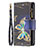 Leather Case Stands Butterfly Flip Cover Holder for Apple iPhone 14 Pro Max Mixed