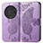 Leather Case Stands Butterfly Flip Cover Holder for Huawei Honor Magic3 Pro 5G Clove Purple