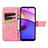 Leather Case Stands Butterfly Flip Cover Holder for Motorola Moto E20