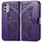 Leather Case Stands Butterfly Flip Cover Holder for Motorola Moto E32