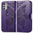 Leather Case Stands Butterfly Flip Cover Holder for Motorola Moto E32s