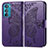 Leather Case Stands Butterfly Flip Cover Holder for Motorola Moto Edge 30 5G