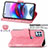 Leather Case Stands Butterfly Flip Cover Holder for Motorola Moto Edge S 5G