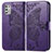 Leather Case Stands Butterfly Flip Cover Holder for Motorola Moto G Stylus (2021)