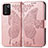 Leather Case Stands Butterfly Flip Cover Holder for Oppo K9S 5G Pink