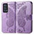 Leather Case Stands Butterfly Flip Cover Holder for Oppo Reno6 Pro+ Plus 5G Clove Purple