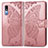 Leather Case Stands Butterfly Flip Cover Holder for Samsung Galaxy A2 Core A260F A260G Pink