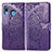 Leather Case Stands Butterfly Flip Cover Holder for Samsung Galaxy A30 Purple
