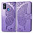 Leather Case Stands Butterfly Flip Cover Holder for Samsung Galaxy M21