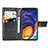 Leather Case Stands Butterfly Flip Cover Holder for Samsung Galaxy M40