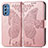 Leather Case Stands Butterfly Flip Cover Holder for Samsung Galaxy M52 5G