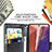 Leather Case Stands Butterfly Flip Cover Holder for Samsung Galaxy Note 20 5G