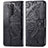 Leather Case Stands Butterfly Flip Cover Holder for Sony Xperia 1 Black