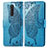 Leather Case Stands Butterfly Flip Cover Holder for Sony Xperia 1 Blue