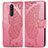 Leather Case Stands Butterfly Flip Cover Holder for Sony Xperia 1 Hot Pink