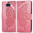 Leather Case Stands Butterfly Flip Cover Holder for Sony Xperia 8 Lite Hot Pink