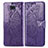 Leather Case Stands Butterfly Flip Cover Holder for Sony Xperia 8 Purple