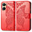 Leather Case Stands Butterfly Flip Cover Holder for Vivo Y02S