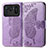 Leather Case Stands Butterfly Flip Cover Holder for Xiaomi Mi 11 Ultra 5G Clove Purple