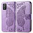 Leather Case Stands Butterfly Flip Cover Holder for Xiaomi Poco M3 Clove Purple