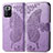 Leather Case Stands Butterfly Flip Cover Holder for Xiaomi Poco X3 GT 5G Clove Purple