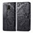 Leather Case Stands Butterfly Flip Cover Holder for Xiaomi Redmi Note 9 Pro Max Black