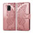 Leather Case Stands Butterfly Flip Cover Holder for Xiaomi Redmi Note 9 Pro Max Pink