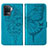Leather Case Stands Butterfly Flip Cover Holder Y01B for Oppo A94 4G