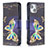 Leather Case Stands Butterfly Flip Cover L07 Holder for Apple iPhone 13 Mixed