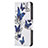 Leather Case Stands Butterfly Flip Cover L07 Holder for Apple iPhone 14 Pro Max White