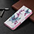 Leather Case Stands Butterfly Flip Cover L07 Holder for Apple iPhone 14 White