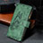 Leather Case Stands Butterfly Flip Cover L08 Holder for Apple iPhone 13 Pro Max Green