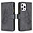 Leather Case Stands Butterfly Flip Cover L08 Holder for Apple iPhone 14 Pro Black