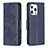Leather Case Stands Butterfly Flip Cover L09 Holder for Apple iPhone 14 Pro Blue