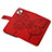 Leather Case Stands Butterfly Flip Cover L10 Holder for Apple iPhone 13 Mini Red