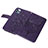 Leather Case Stands Butterfly Flip Cover L10 Holder for Apple iPhone 14 Pro Max Purple