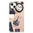 Leather Case Stands Fashionable Pattern Flip Cover A07 Holder for Apple iPhone 13 Mini